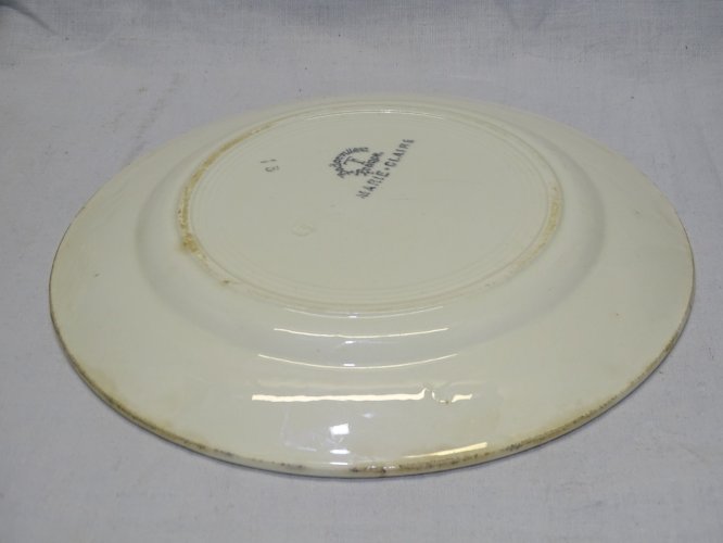 -8 BELLES ASSIETTES A DESSERT CERAMIQUE BADONVILLER modèle MARIE CLAIRE      D