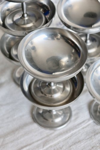 8 coupelles à glace / champagne - Vintage