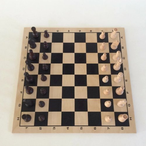 8 ⚜️ Jeu de Société Le Jeu D'échecs Pieces En Bois Jeux Ducale Complet Réf 9500