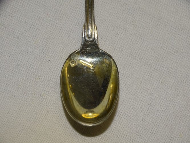 -8 PETITES CUILLERES A MOKA ou CAFE ARGENT COQUILLE Poinçon MINERVE 1 + ORFEVRE