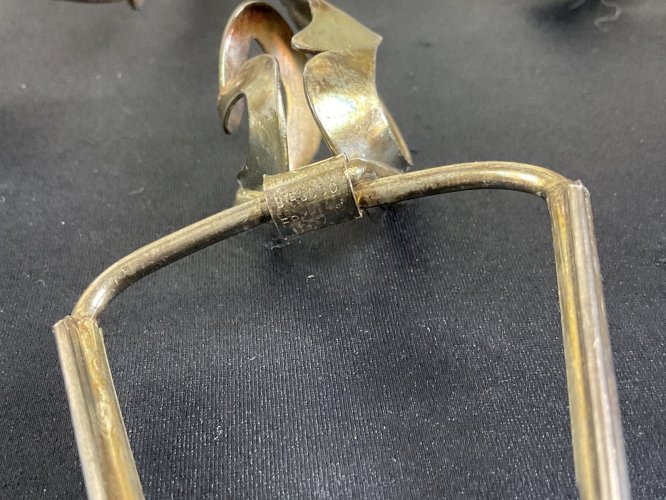 8 pinces à escargots métal argenté couvert service table fête