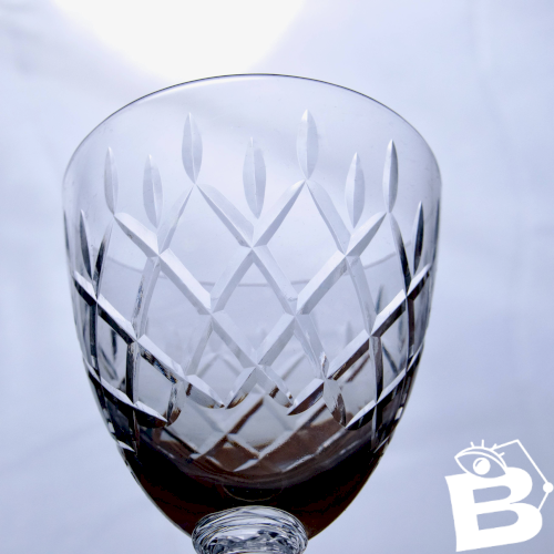 8 verres à vin ancien en cristal maison Orrefors collection Karolina