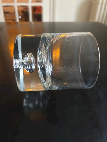 8 verres en cristal scandinaves Tapio Wirkkala