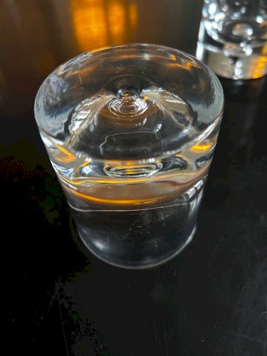 8 verres en cristal scandinaves Tapio Wirkkala