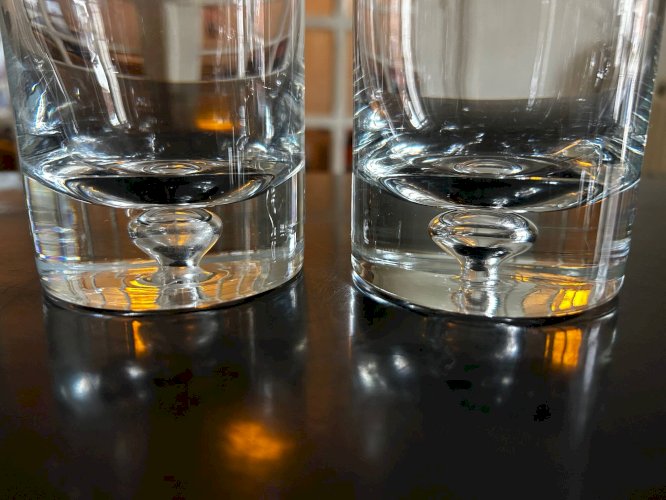 8 verres en cristal scandinaves Tapio Wirkkala