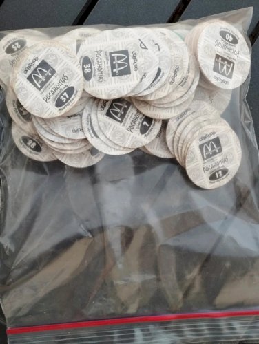 80 pogs disney mcdonald pocahontas collector 