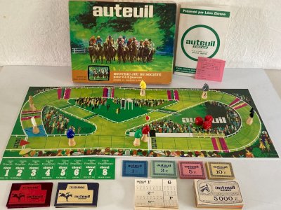 824⚜️ Ancien Jeu Du Tiercé Jeu De Société Auteuil Éditions Edmond Dujardin