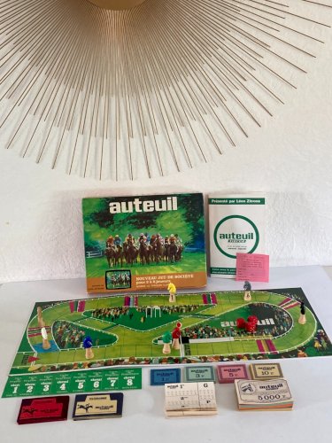 824⚜️ Ancien Jeu Du Tiercé Jeu De Société Auteuil Éditions Edmond Dujardin