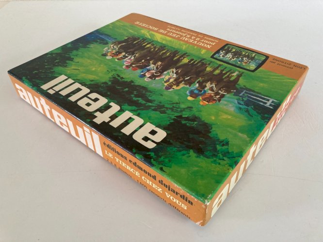 824⚜️ Ancien Jeu Du Tiercé Jeu De Société Auteuil Éditions Edmond Dujardin
