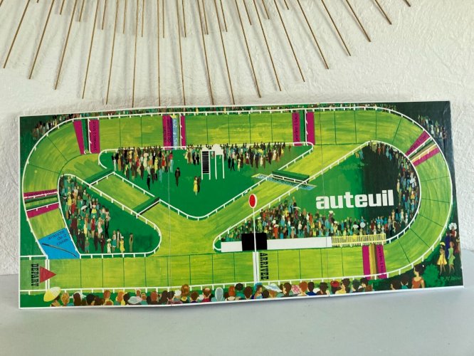 824⚜️ Ancien Jeu Du Tiercé Jeu De Société Auteuil Éditions Edmond Dujardin