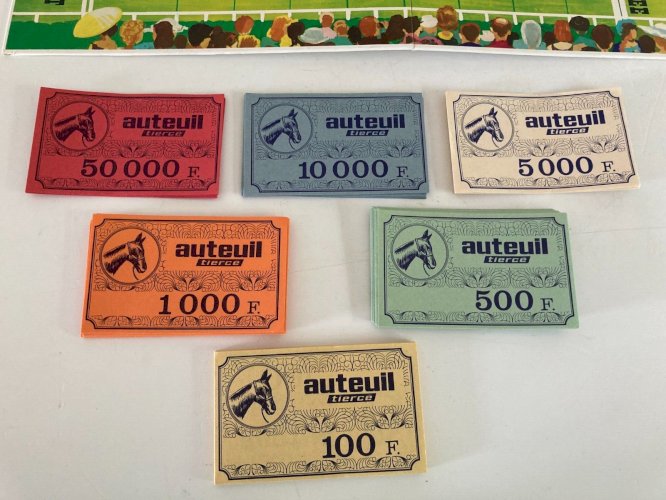 824⚜️ Ancien Jeu Du Tiercé Jeu De Société Auteuil Éditions Edmond Dujardin