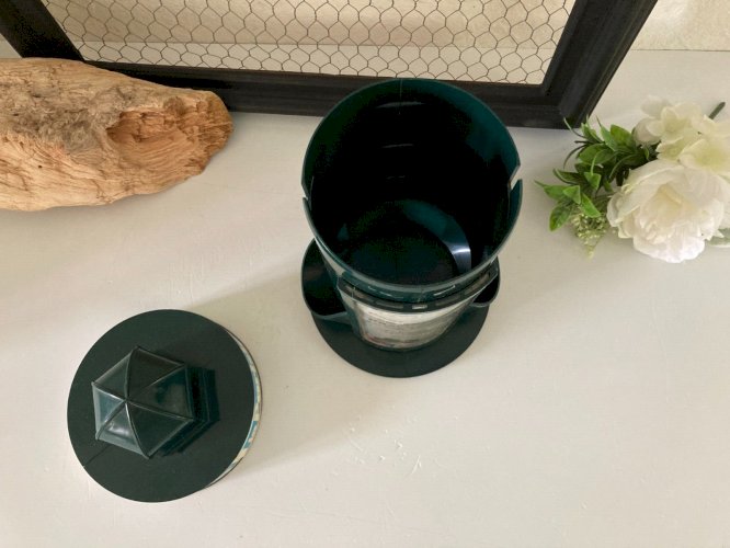 824⚜️ Distributeur Sucrier Publicitaire Bistros Le Parisiens Colonne kiosque