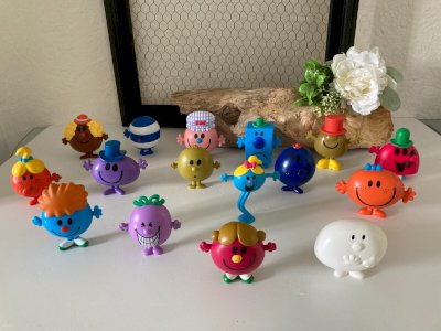 824⚜️ Lot of 16 Mr. and Mrs. Happy Meal Figurines McDonald's
