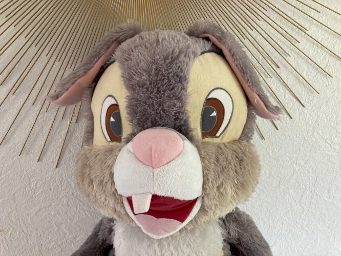 824⚜️ Très Grande Peluche Doudou Le Lapin Panpan Disneyland Hauteur 60 Cm