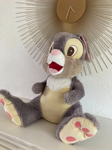 824⚜️ Très Grande Peluche Doudou Le Lapin Panpan Disneyland Hauteur 60 Cm