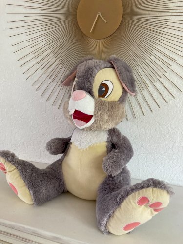 824⚜️ Très Grande Peluche Doudou Le Lapin Panpan Disneyland Hauteur 60 Cm