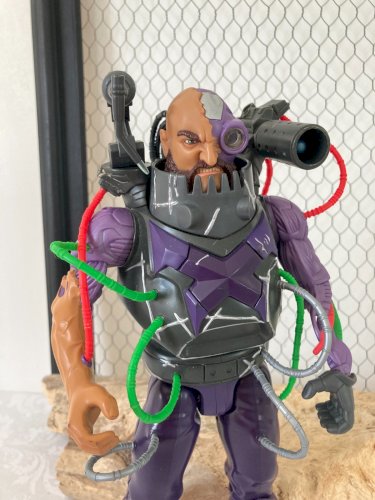 825⚜️ Action Man Figurine Méchant Dr. X Rebuild Reconstruis 2004 Hasbro