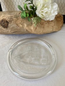 825⚜️ Ancien Cendrier Coupelle Janes Baynes Diamètre 17 Cm