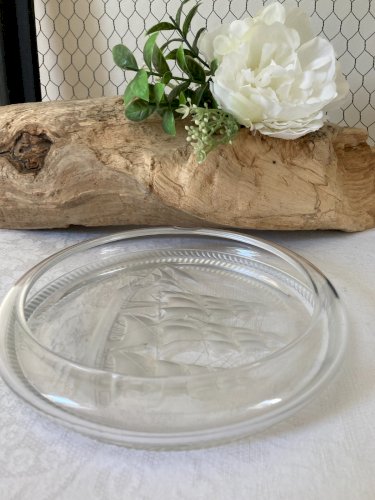 825⚜️ Ancien Cendrier Coupelle Janes Baynes Diamètre 17 Cm