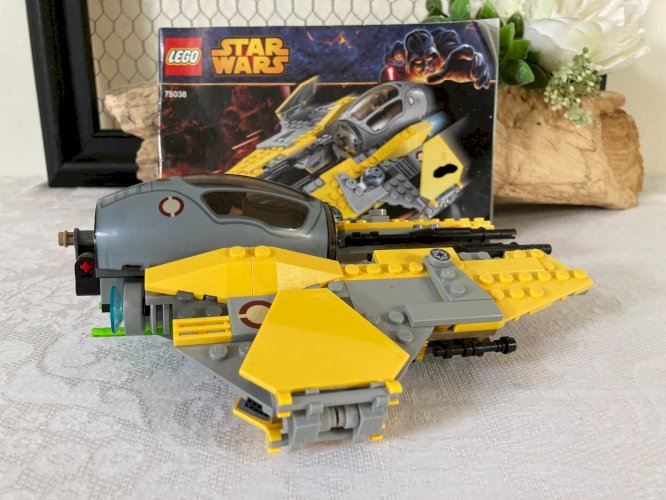 825 ⚜️ Lego Star Wars Vaisseau D'anakin Réf 75038 Intercepteur Jedi