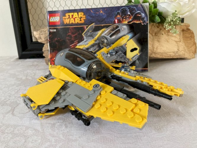 825 ⚜️ Lego Star Wars Vaisseau D'anakin Réf 75038 Intercepteur Jedi