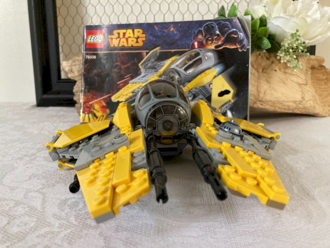 825 ⚜️ Lego Star Wars Vaisseau D'anakin Réf 75038 Intercepteur Jedi