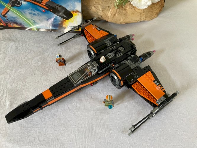 825 ⚜️ Lego Star Wars Vaisseau Réf 75102 Poe's X-Wing Fighter Avec Notice
