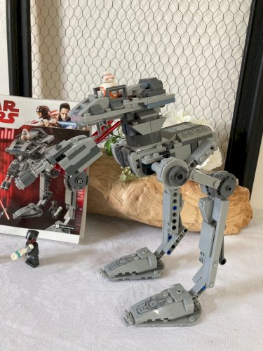825 ⚜️ Lego Star Wars Vaisseau Réf 75201 AT-ST Du Premier Ordre Avec Notice