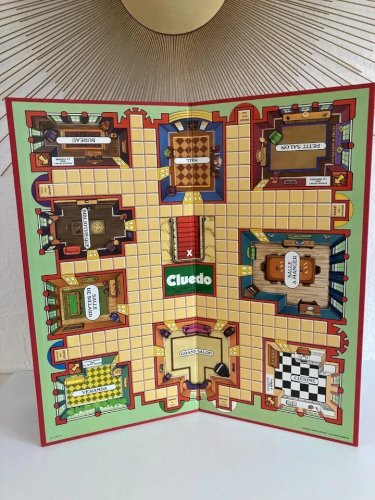 9 ⚜️ Ancien Jeu de Société Cluedo Le Dr Lenoir à été Assassiné ! Parker Complet