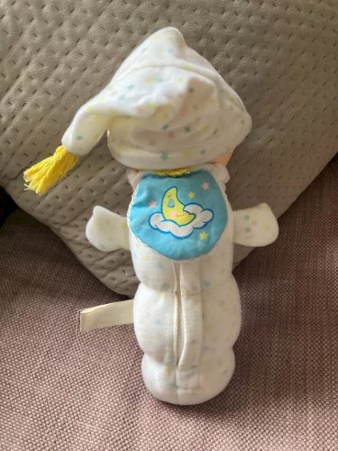 9 ⚜️ Ancienne Peluche Doudou Jemini Luciole Veilleuse Jour et Nuit Vintage