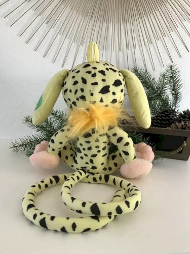 9 ⚜️ Peluche Doudou Marsupilami Marsu 2007 Hauteur 30 Cm