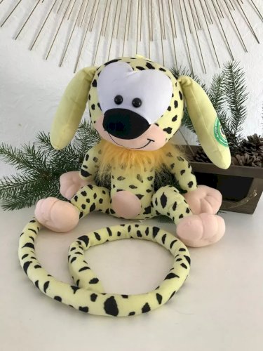 9 ⚜️ Peluche Doudou Marsupilami Marsu 2007 Hauteur 30 Cm
