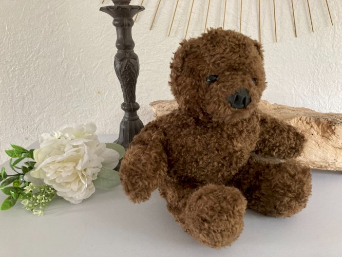 924⚜️ Peluche Doudou Nounours Bonne Nuit Les Petits Claude Laydu 1994 Masport