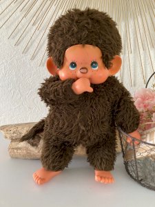 924⚜️Old Big Plush Toy The Kiki The Real Ajena Height 40 Cm Vintage