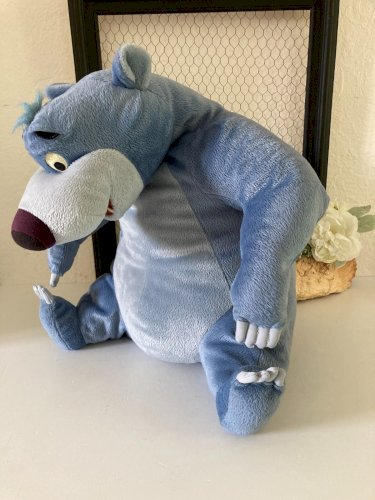 924⚜️Peluche Doudou Ours Baloo Le Livre de la Jungle Hasbro Disney Hauteur 40 Cm