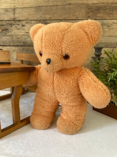 925⚜️ Ancien Nounours Ours Peluche Doudou Ajena Vintage Made In France