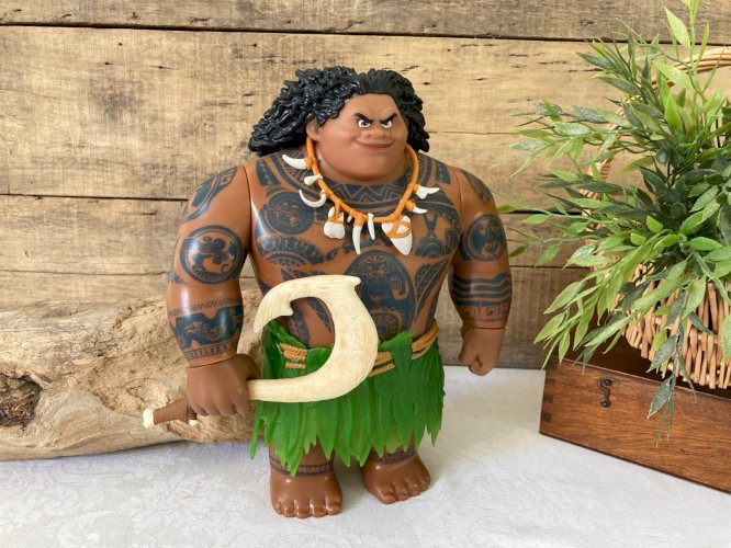 925⚜️ Grande Figurine Maui Vaiana Moana Hasbro Hauteur 27 Cm