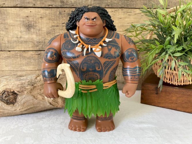 925⚜️ Grande Figurine Maui Vaiana Moana Hasbro Hauteur 27 Cm