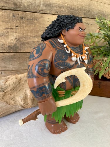 925⚜️ Grande Figurine Maui Vaiana Moana Hasbro Hauteur 27 Cm