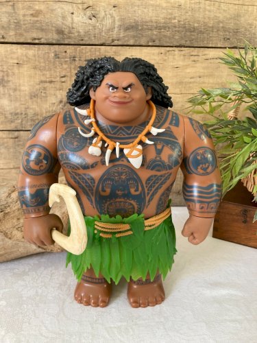 925⚜️ Grande Figurine Maui Vaiana Moana Hasbro Hauteur 27 Cm