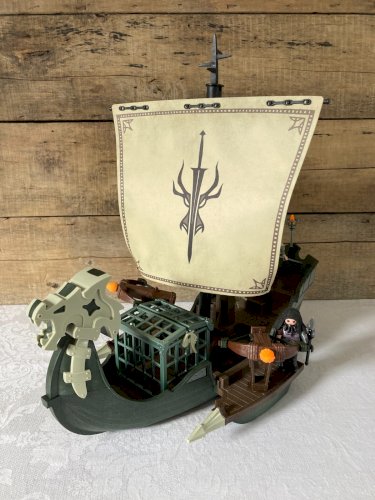 925⚜️ Jouet Playmobil Dragons et Le Vaisseau D'attaque Réf 9244 Complet