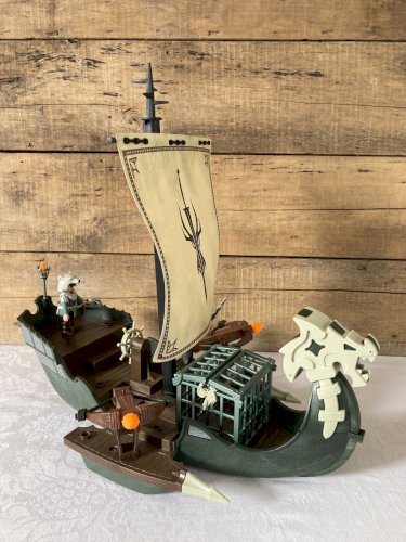 925⚜️ Jouet Playmobil Dragons et Le Vaisseau D'attaque Réf 9244 Complet