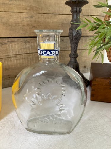 925⚜️ Lot Ricard Publicitaire 4 Verres + Carafe + Bac à Glaçon + Rendu Monnaie