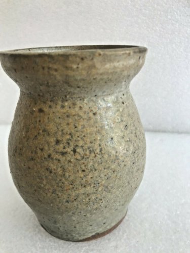 A. FOUCHER  La Borne pot vase terre vernissée art populaire poterie Berry