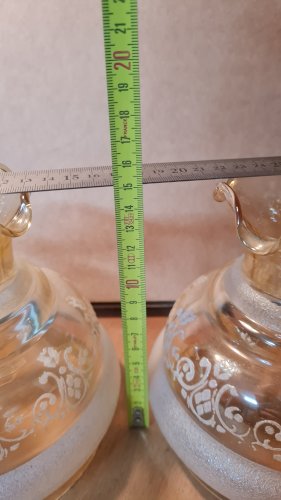 abat-jour haut Tulipe en verre dépoli ouverture 13,2 cm vendus à l'unité