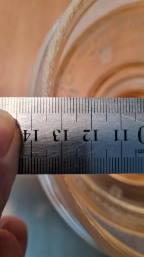 abat-jour haut Tulipe en verre dépoli ouverture 13,2 cm vendus à l'unité