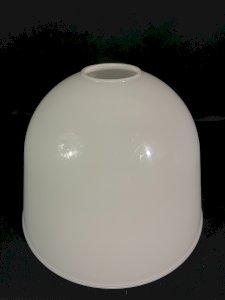 Mazda-style opaline lamp reflector shade