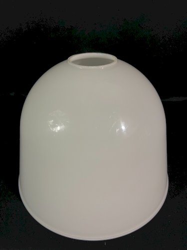 Abat-jour réflecteur de lampe en opaline de style Mazda