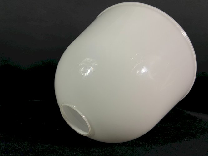 Abat-jour réflecteur de lampe en opaline de style Mazda