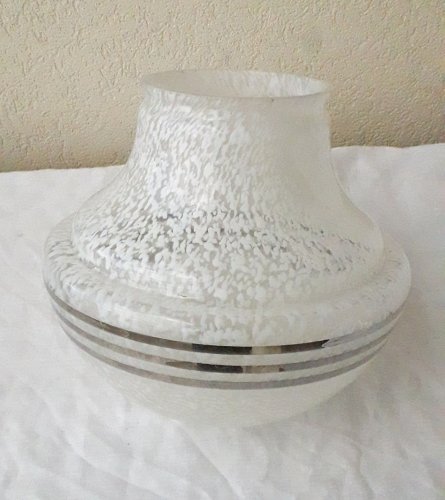 Abat-jour verre moucheté